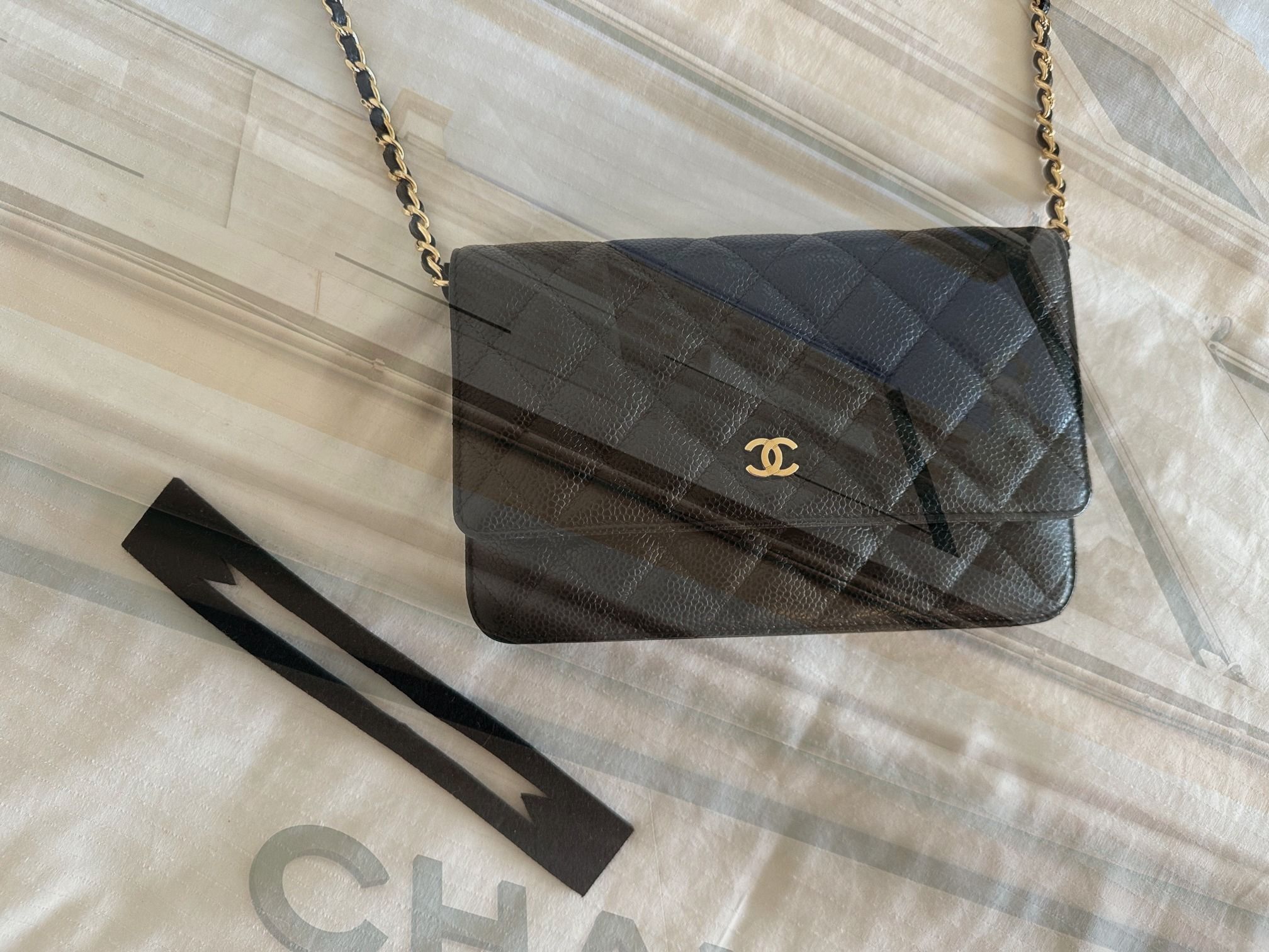 WoC Wallet on chain base enhancer anti wear pillow flap protector chain wrap 6