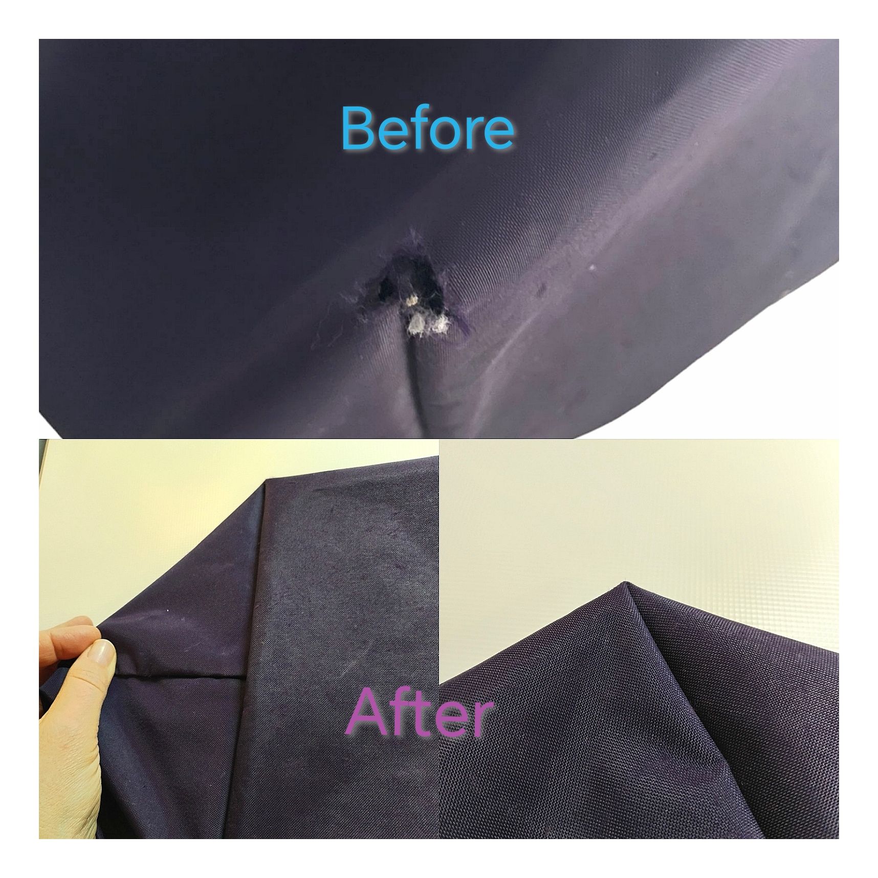 Le Pliage Tote/Bag corners repair by Moria 6