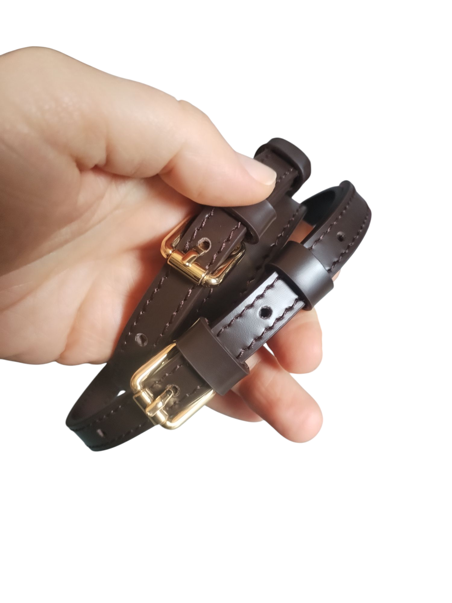 Cross body adjustable ebene strap 