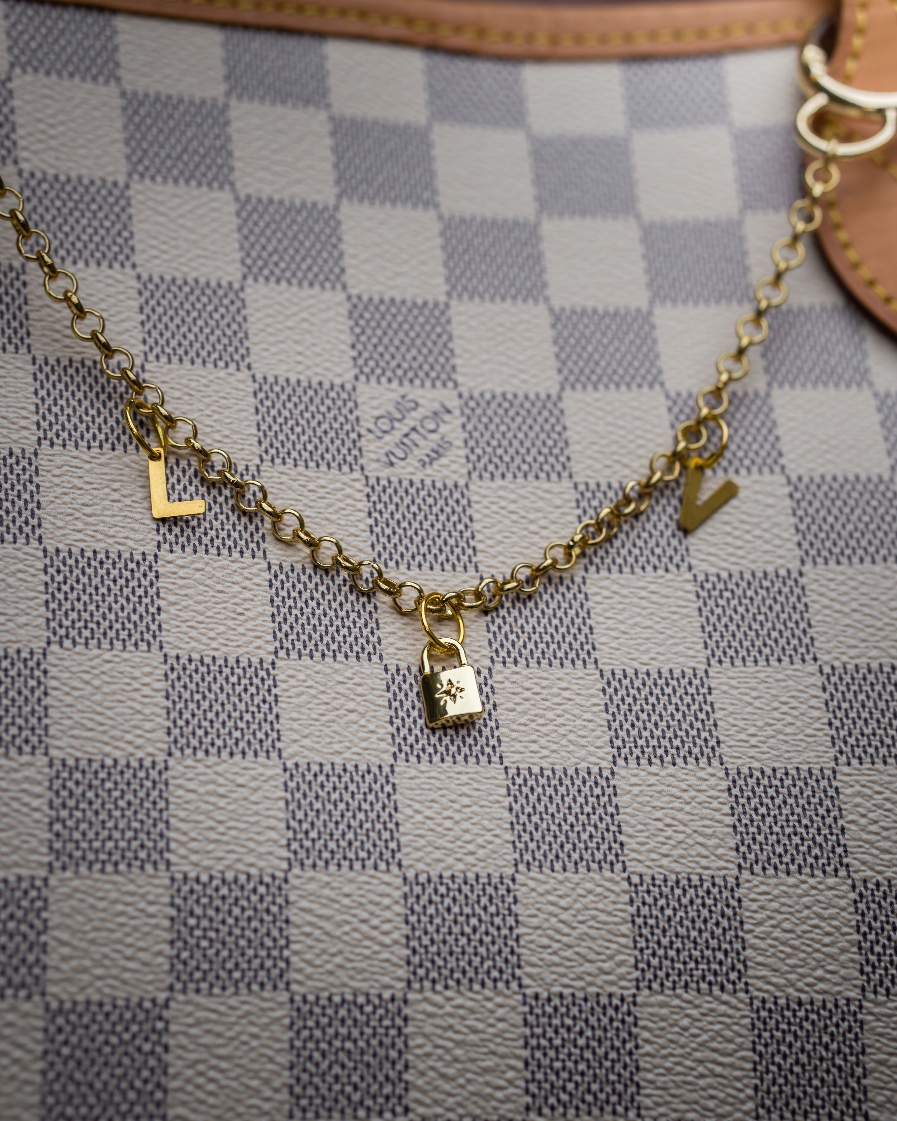 Neverfull speedy bag charm chain