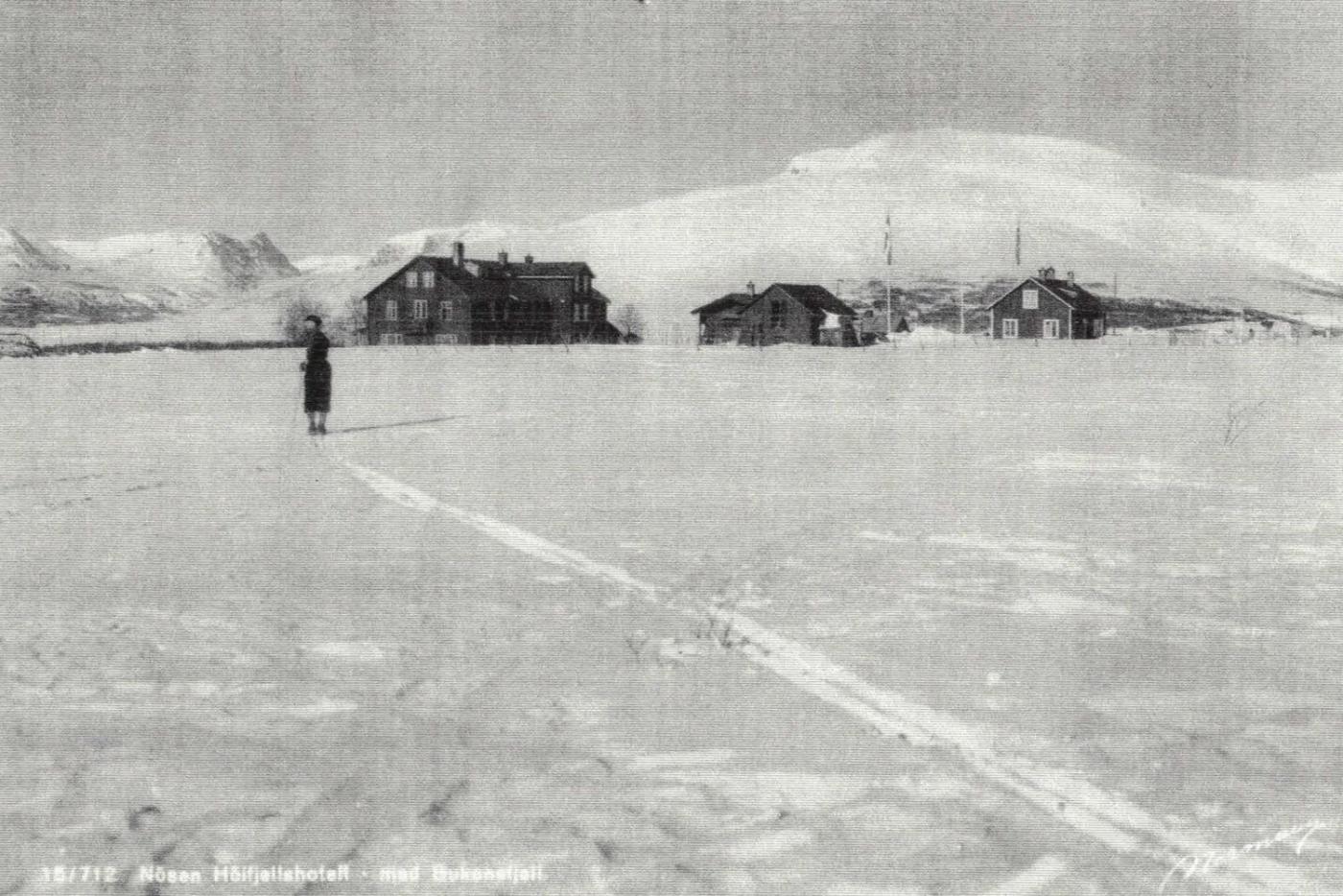 Nøsen Fjellhotell around 1947 to 1950