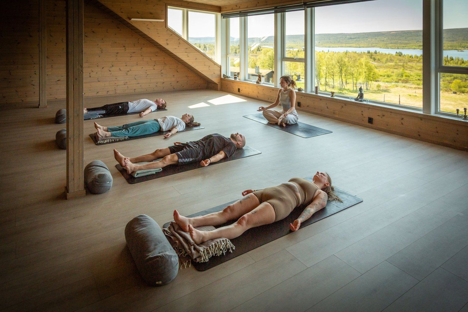 Yoga retreat