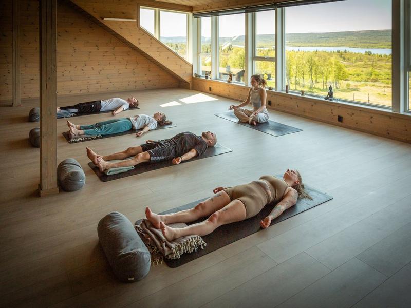 Yoga retreat