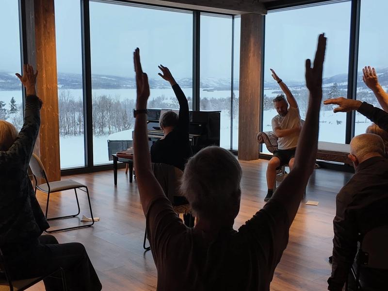 Chair yoga