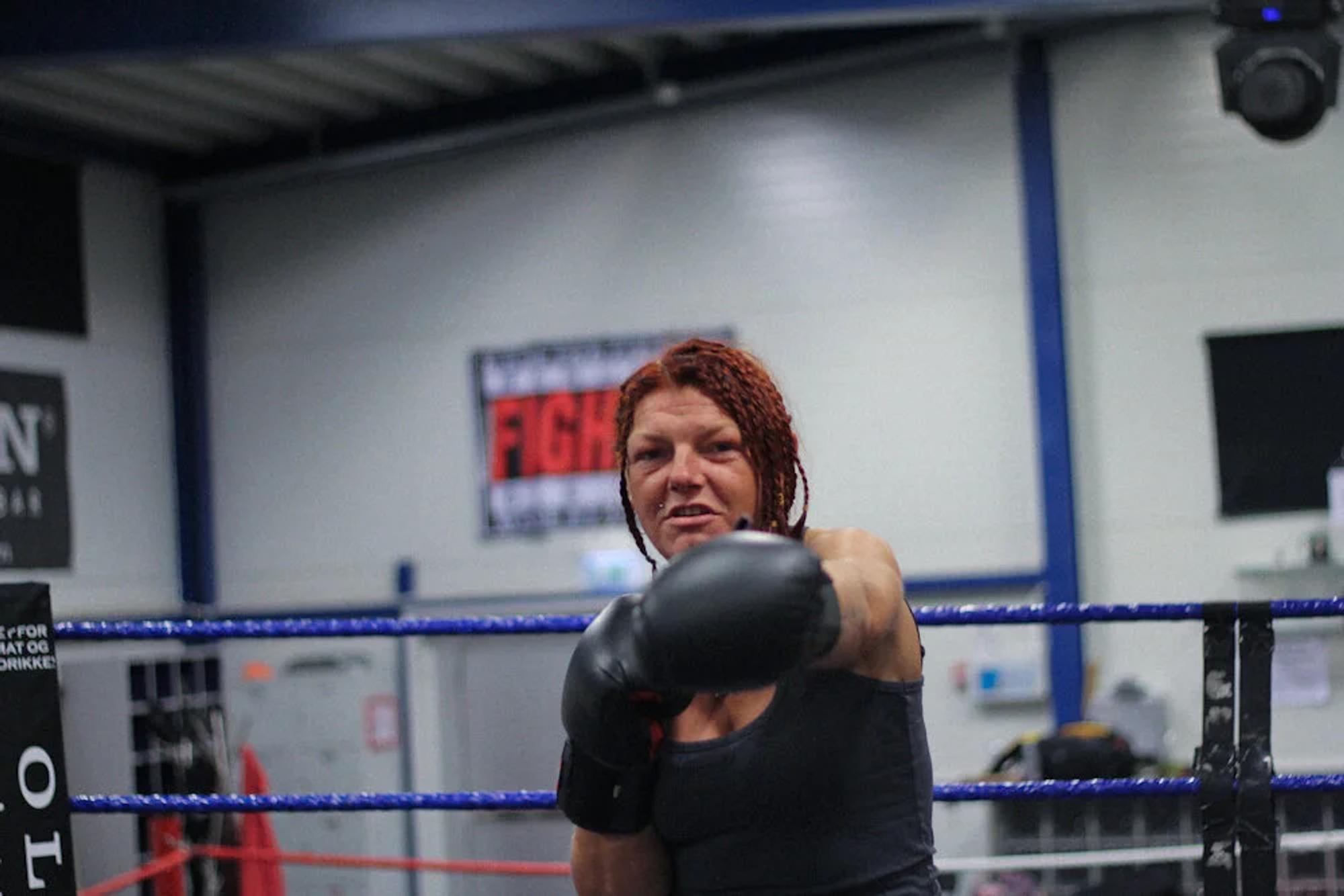 Siv Løvland boxing