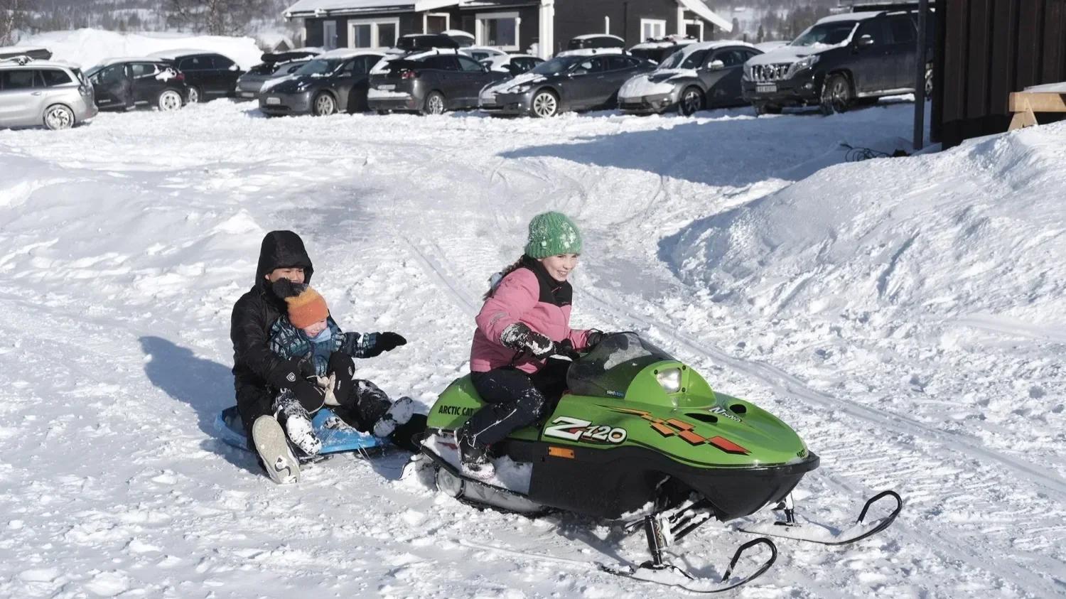 Winter family festival at Nøsen