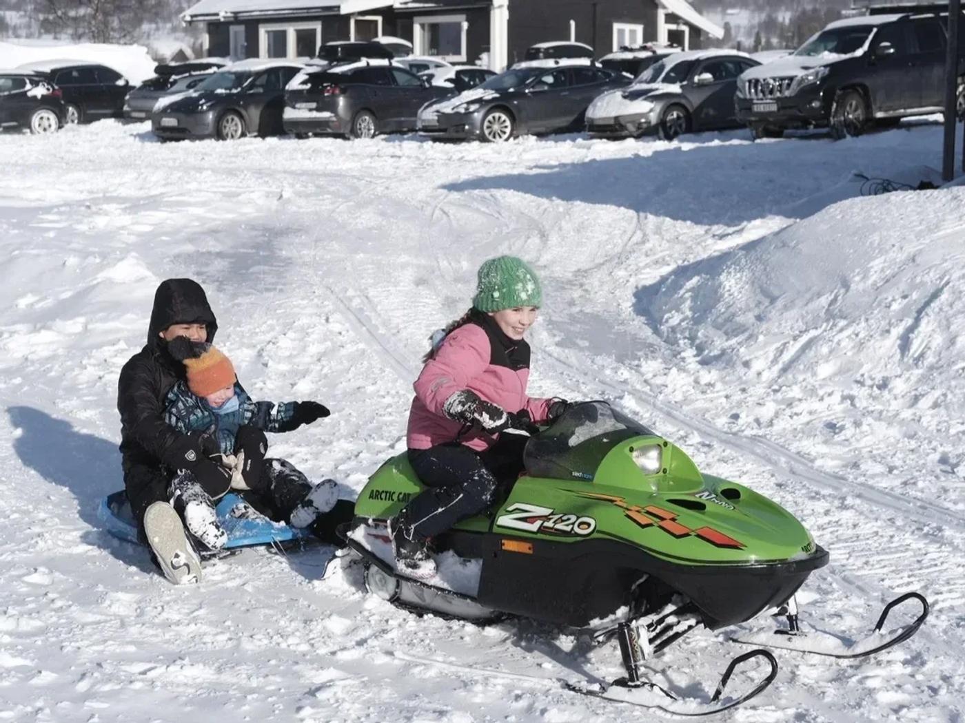 Winter family festival at Nøsen