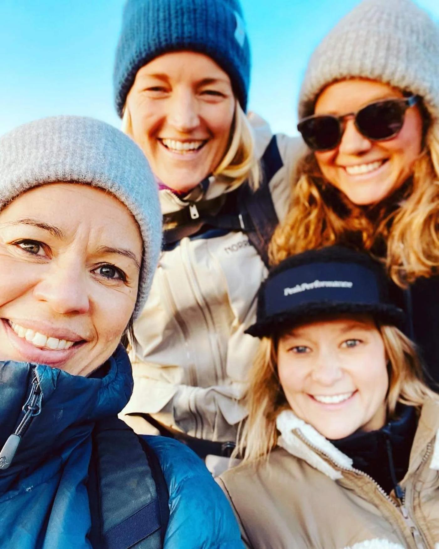 Ellen Medin and family in December