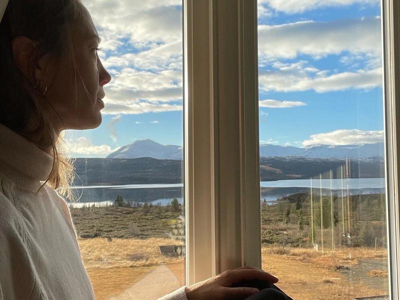 Yoga retreat in the Norwegian mountains
