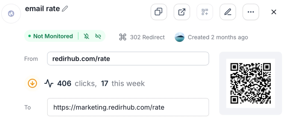 Turn Any Redirect into a QR Code