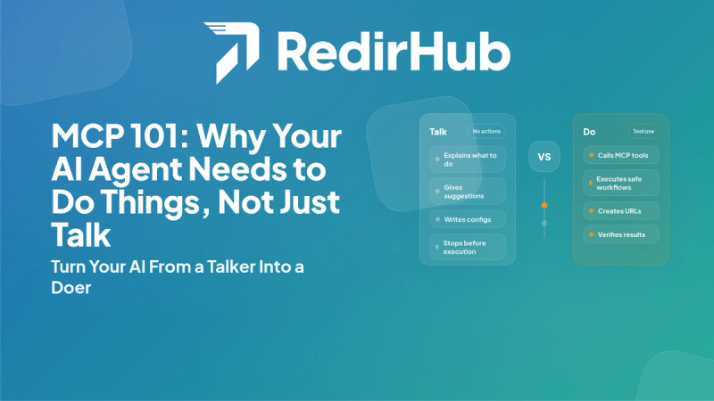 MCP 101: Why Your AI Agent Needs to Do Things, Not Just Talk