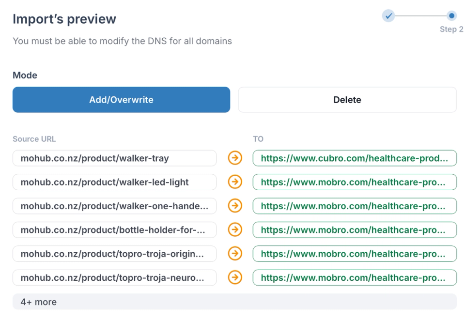 Map Hundreds of Pages in One Upload