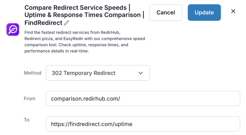 Update Any Redirect Without a Deployment