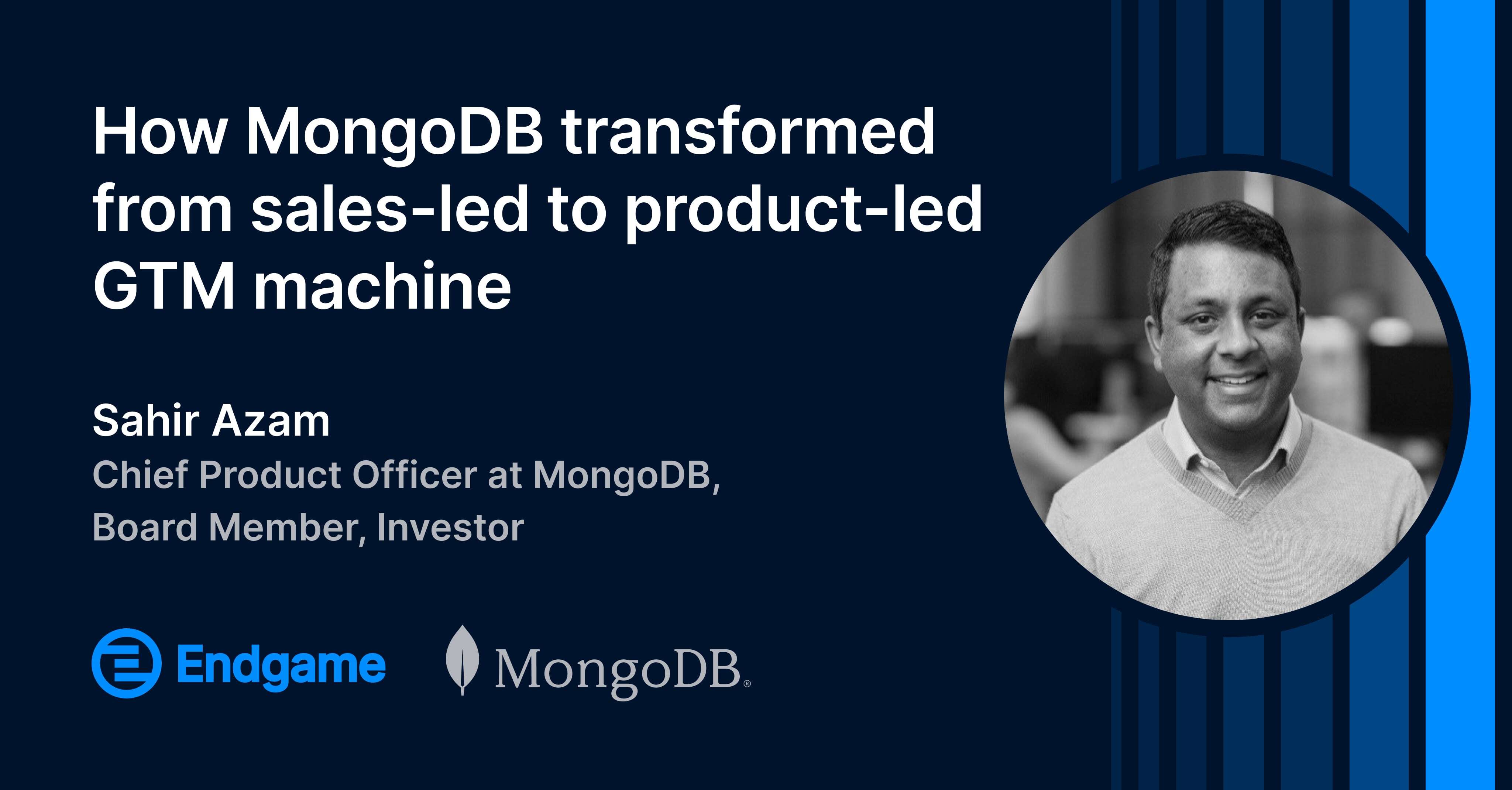 How MongoDB transformed from a traditional sales-led business to a product-led GTM machine main image