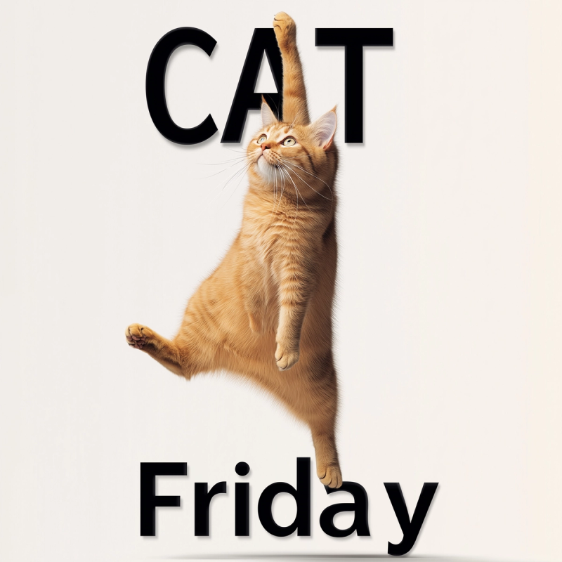 10 KI-Bilder, die für einen CAT Friday sprechen