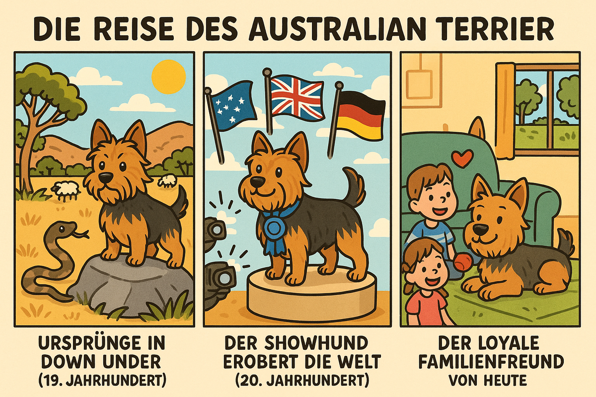 Australian Terrier – Der clevere Outback-Buddy im kompakten Format