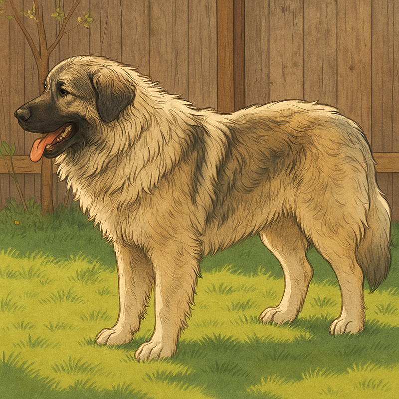 Illustration eines Sarplaninacs