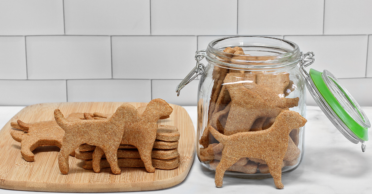 appel-kaneel hondenkoekjes