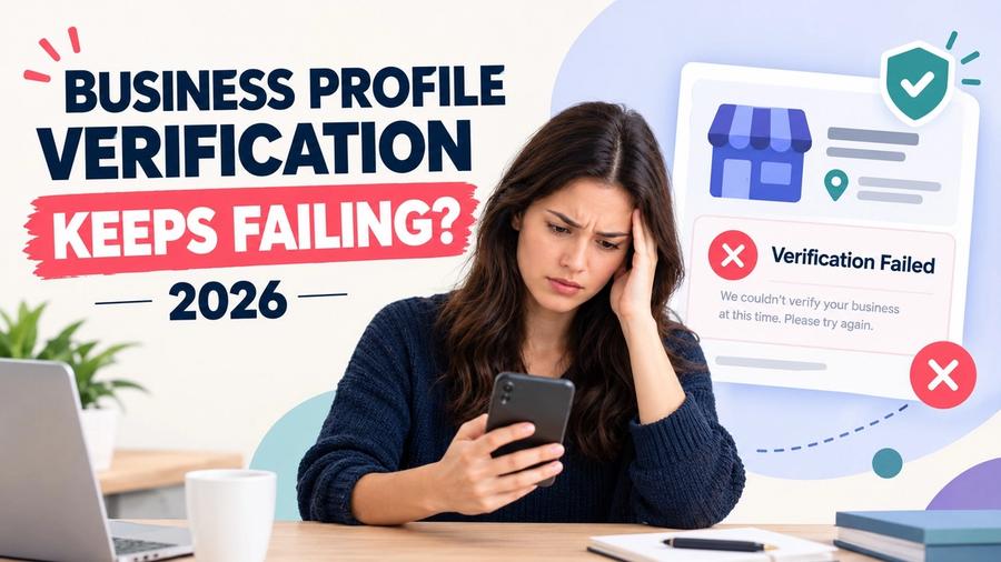 Why Does My Google Business Profile Verification Keep Failing? (2026)