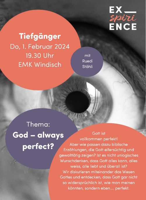 Titelbild von God - always perfect?
