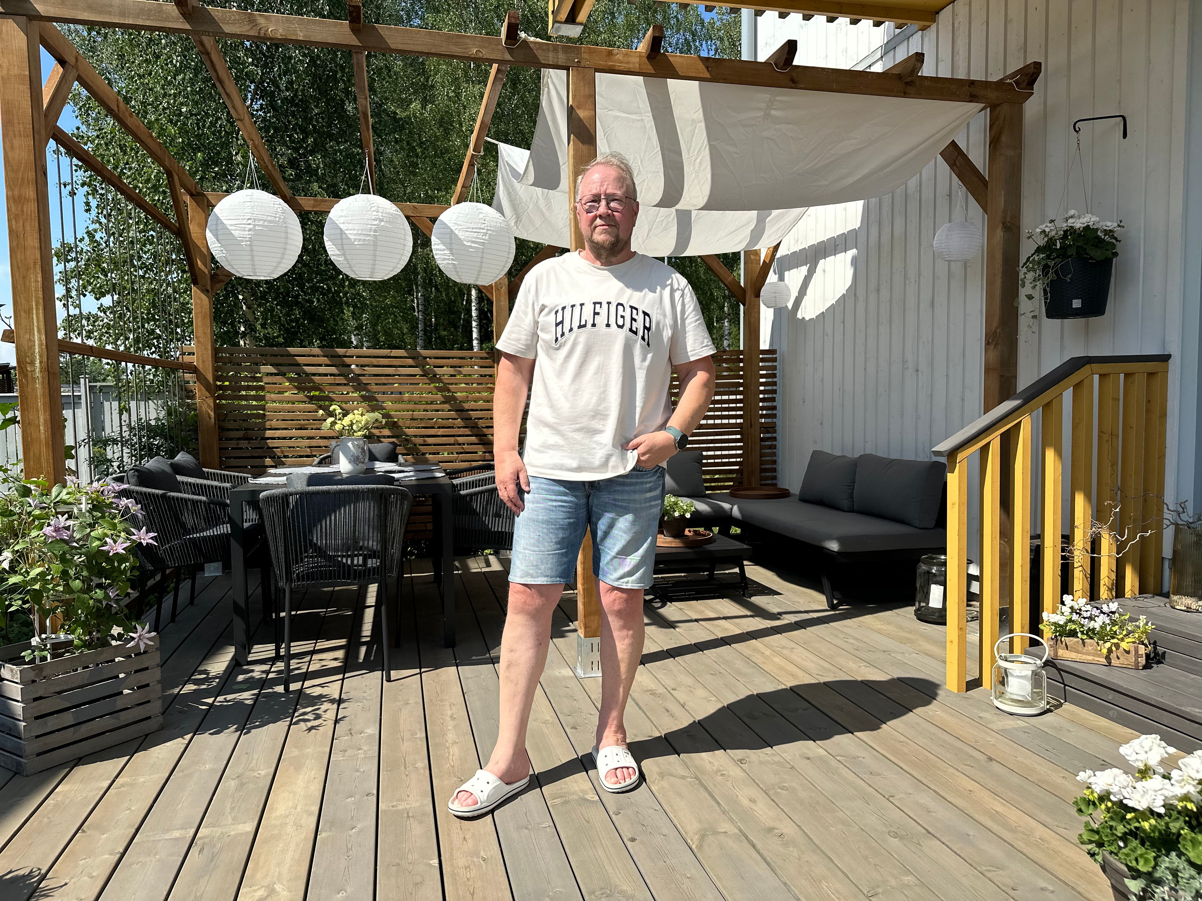 Terassille löytyi tekijä Remppatorista