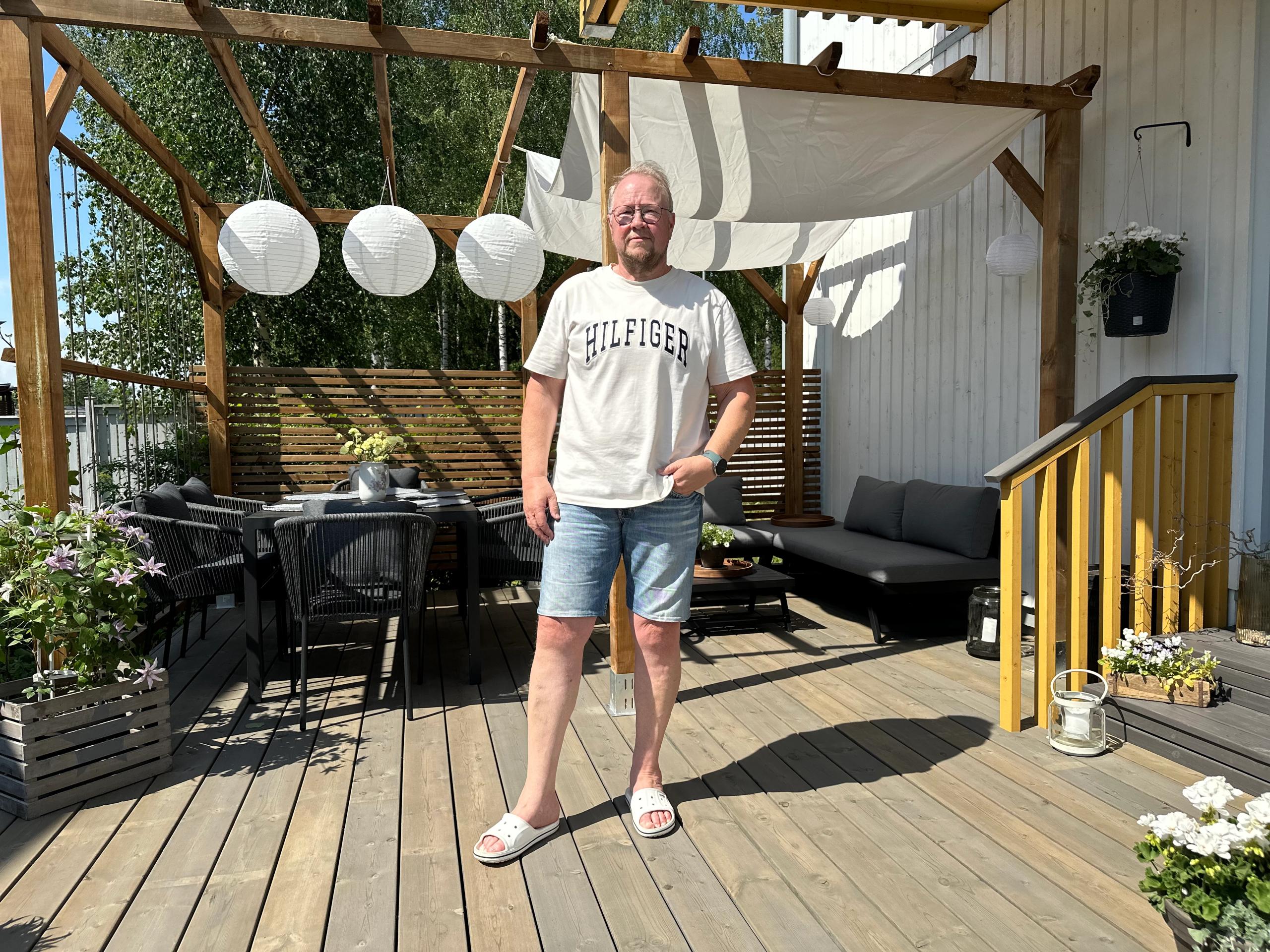 Terassille löytyi tekijä Remppatorista