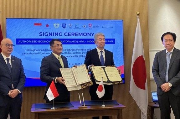 Japan and Indonesia signed an AEO Mutual Recognition Arrangement 