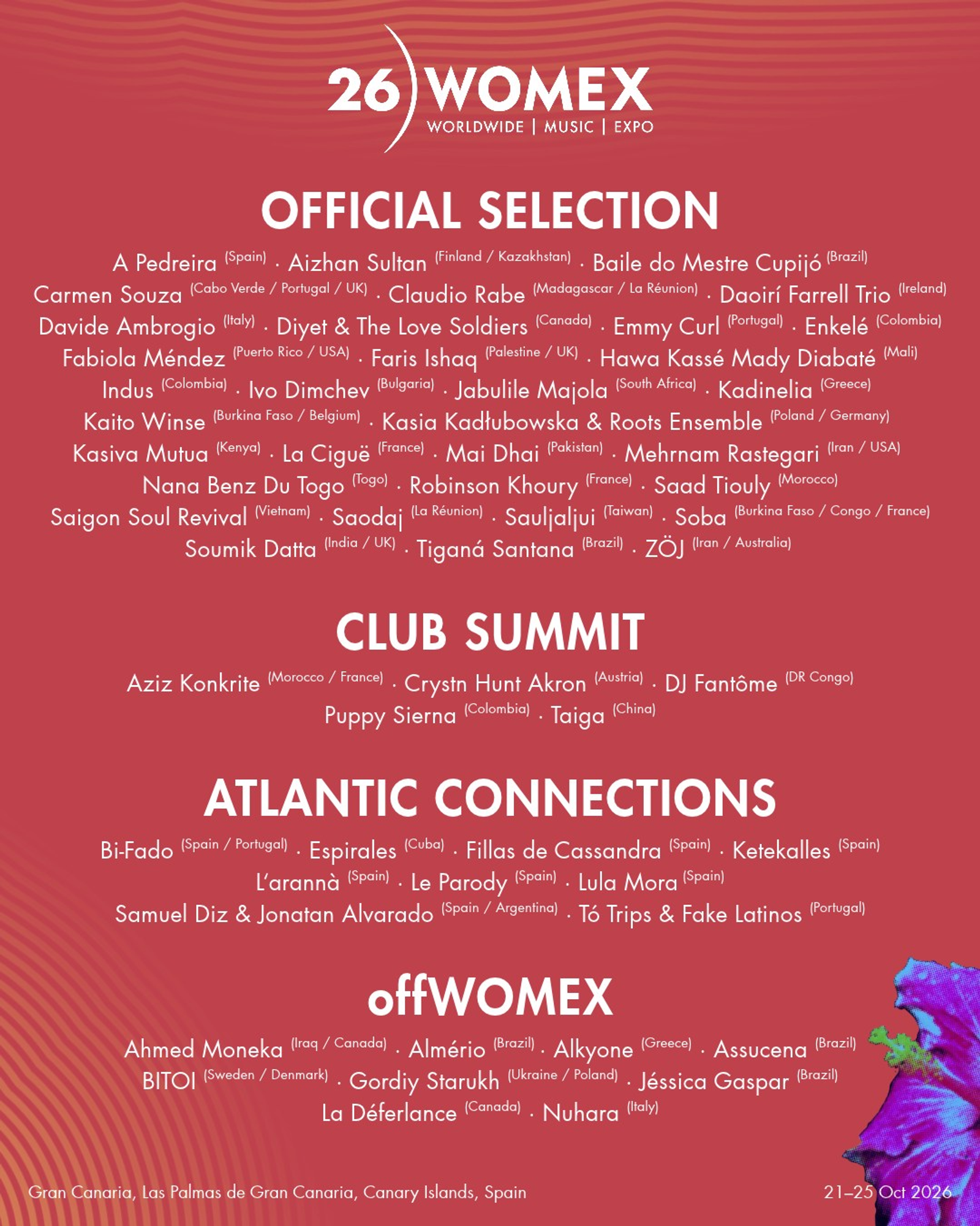 poster womex 2026
