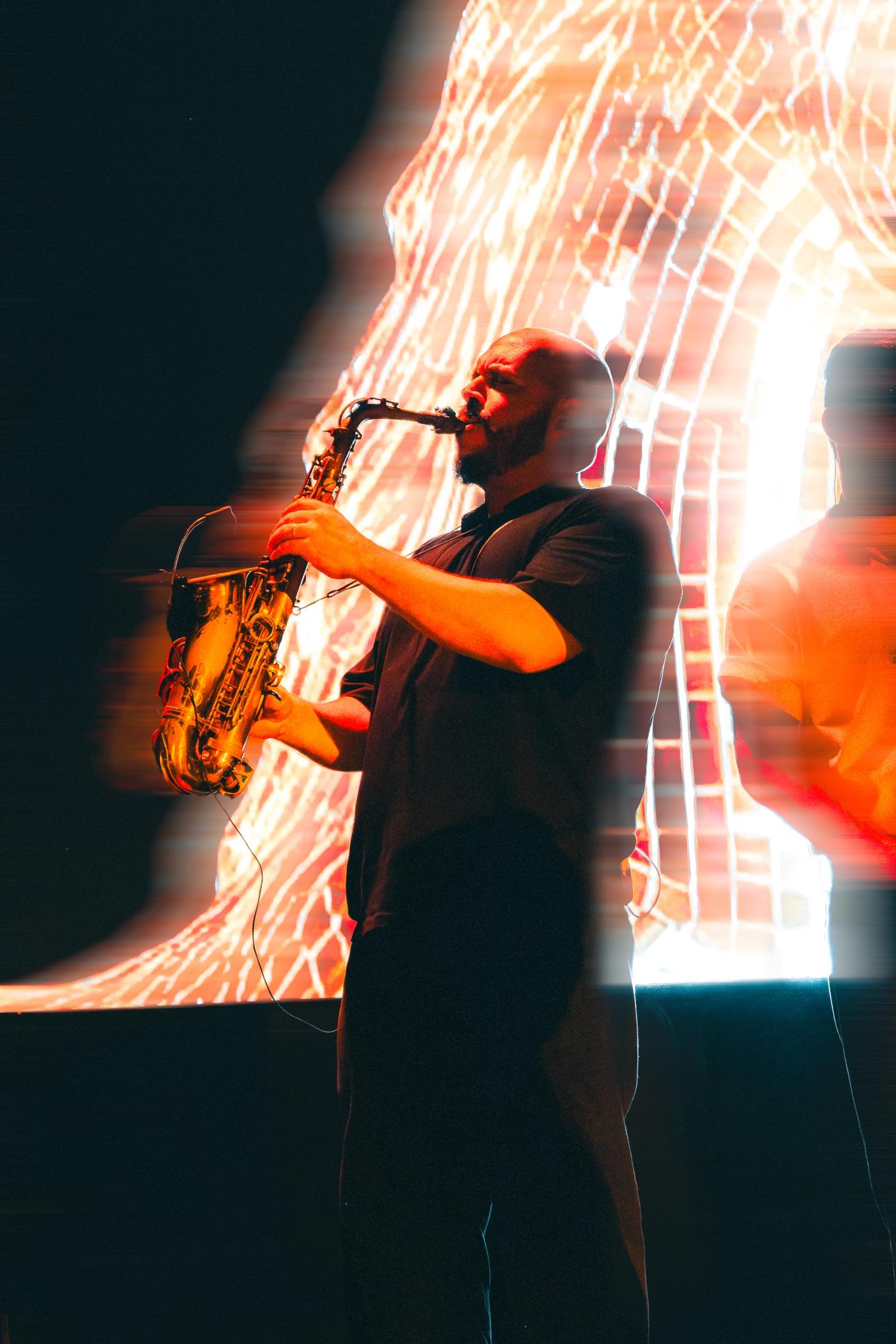 Saxofonista de El Kuelgue