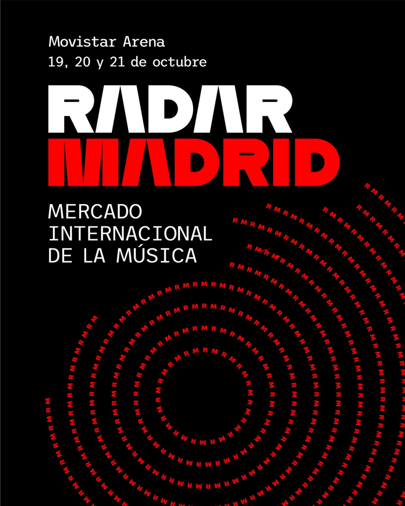poster feria radar madrid
