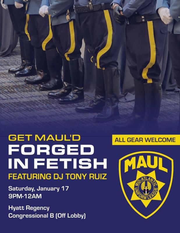 Get MAUL'd: Forged In Fetish - A Gear Social @ MAL
