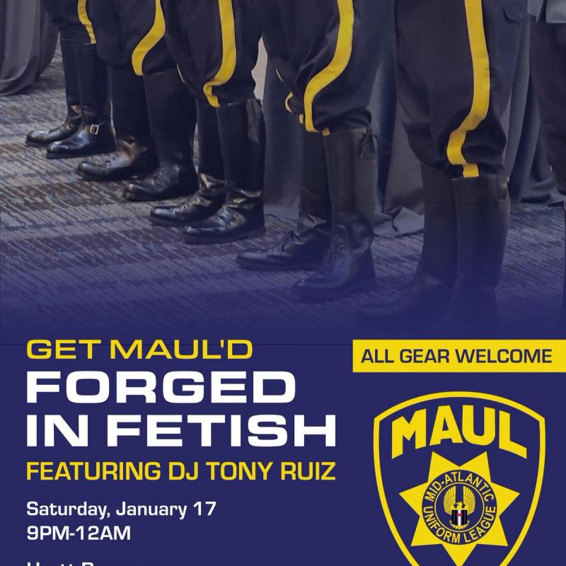 Get MAUL'd: Forged In Fetish - A Gear Social @ MAL