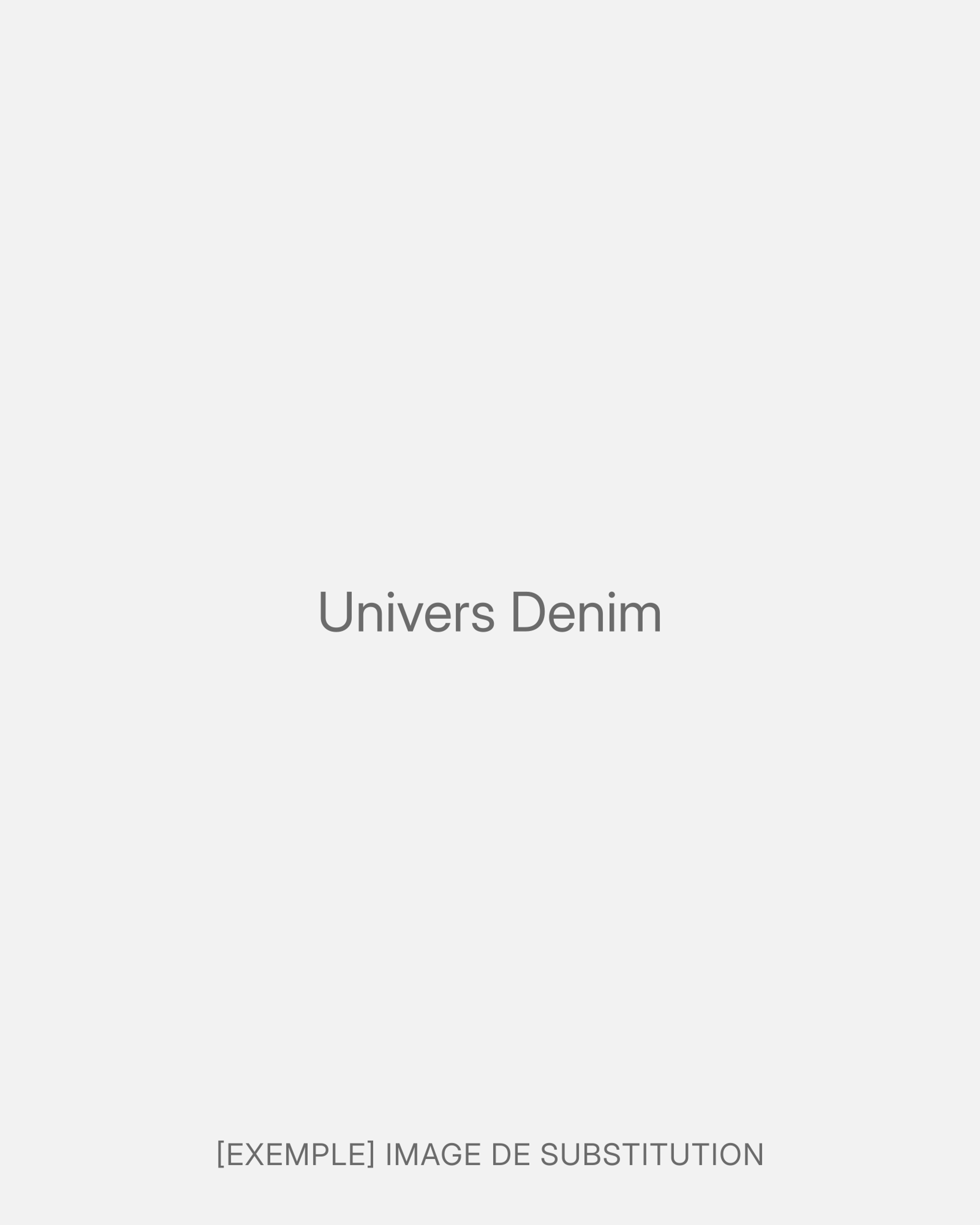 Image de substitution de l’univers Denim