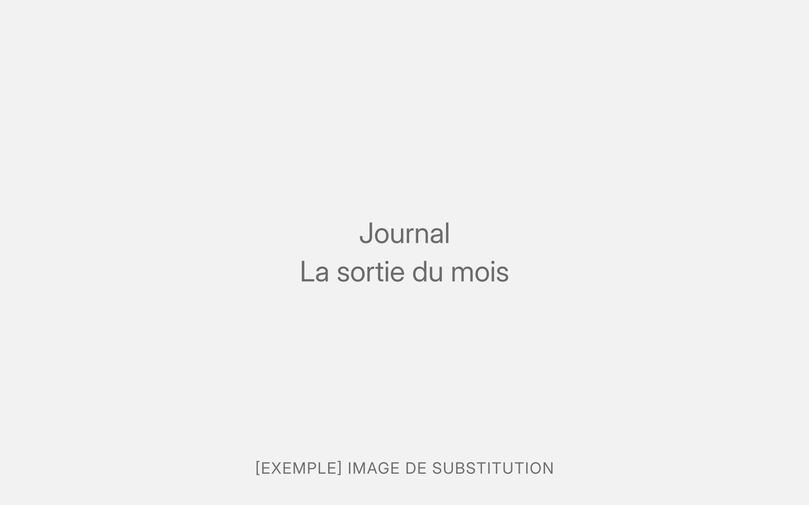 Image de substitution de l’article