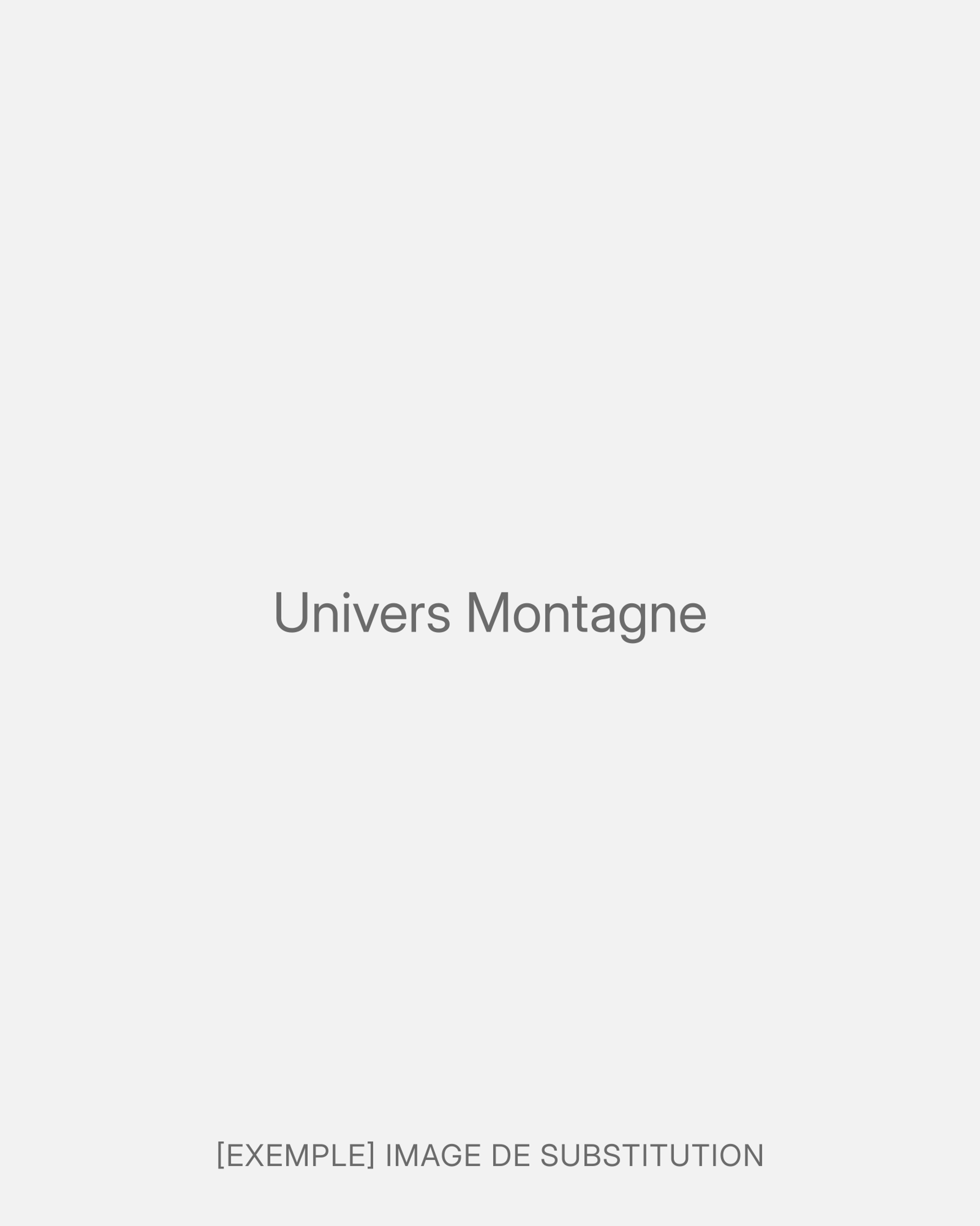 Image de substitution de l’univers Montagne