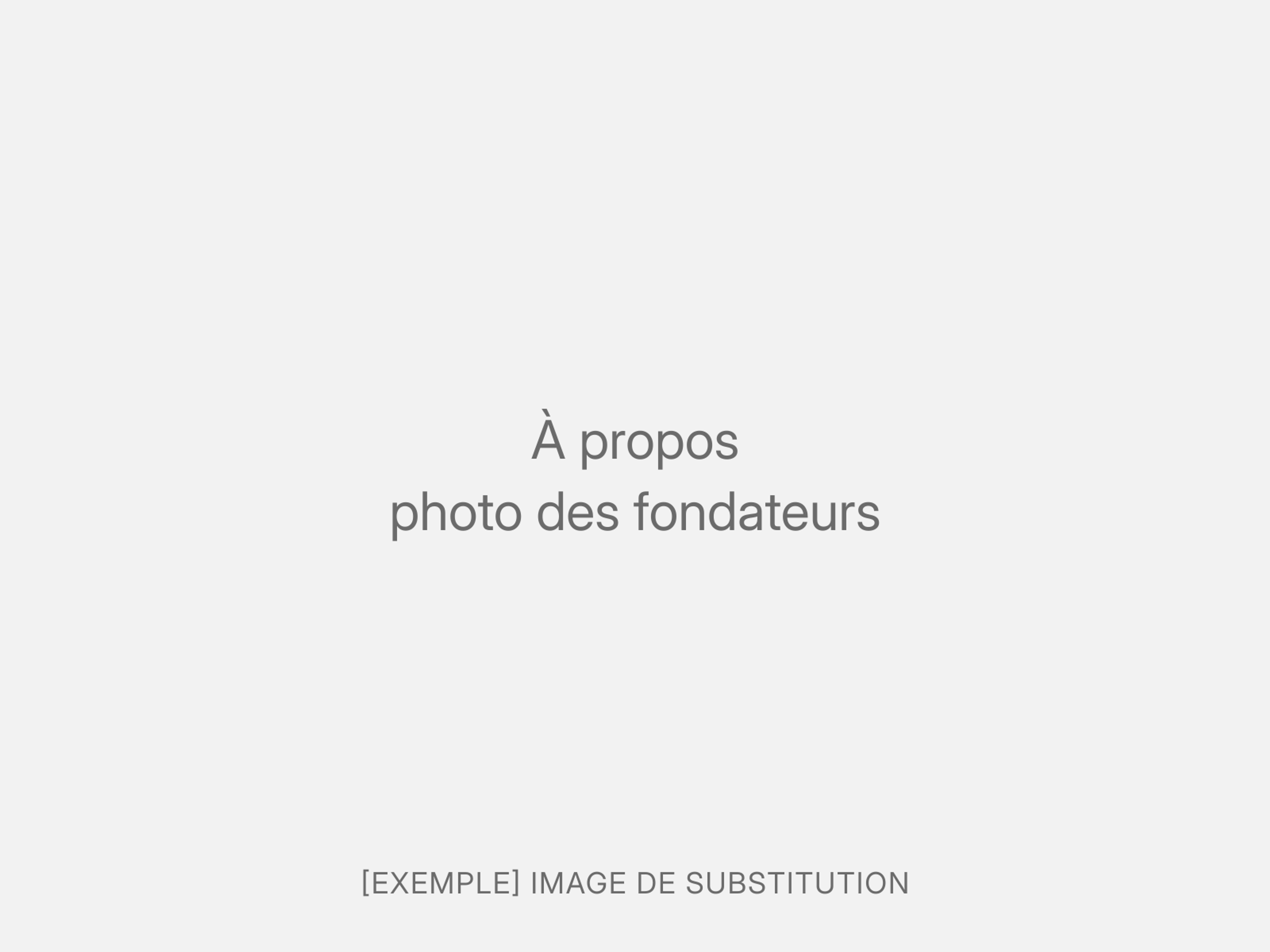 Image de substitution : photo des fondateurs