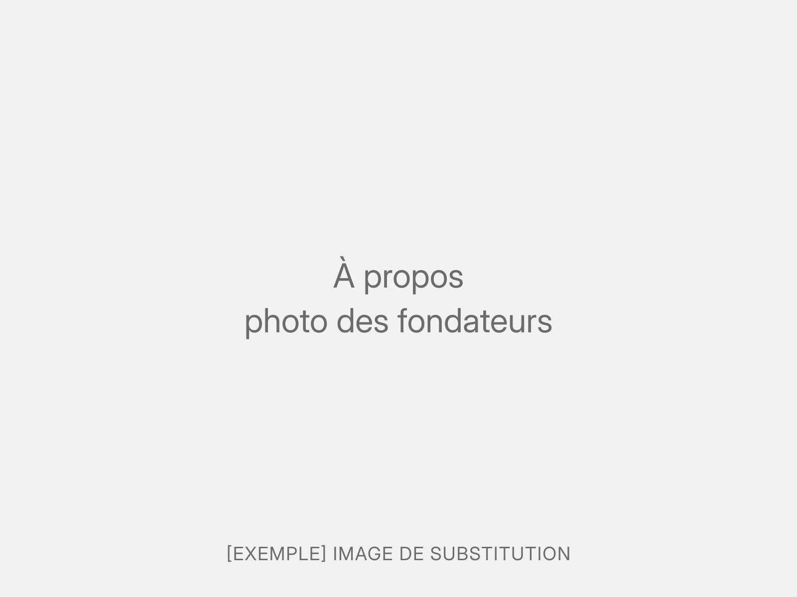 Image de substitution : photo des fondateurs