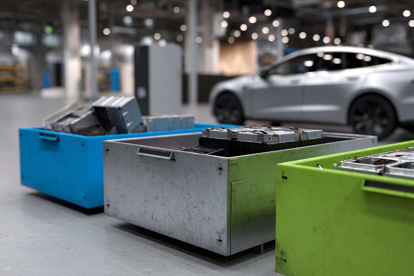 Recycling E-Auto-Batterien