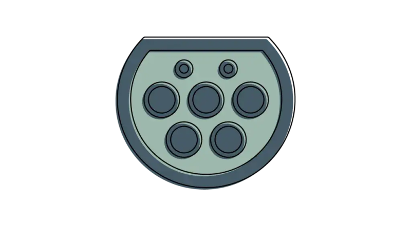Der Typ-2-Stecker