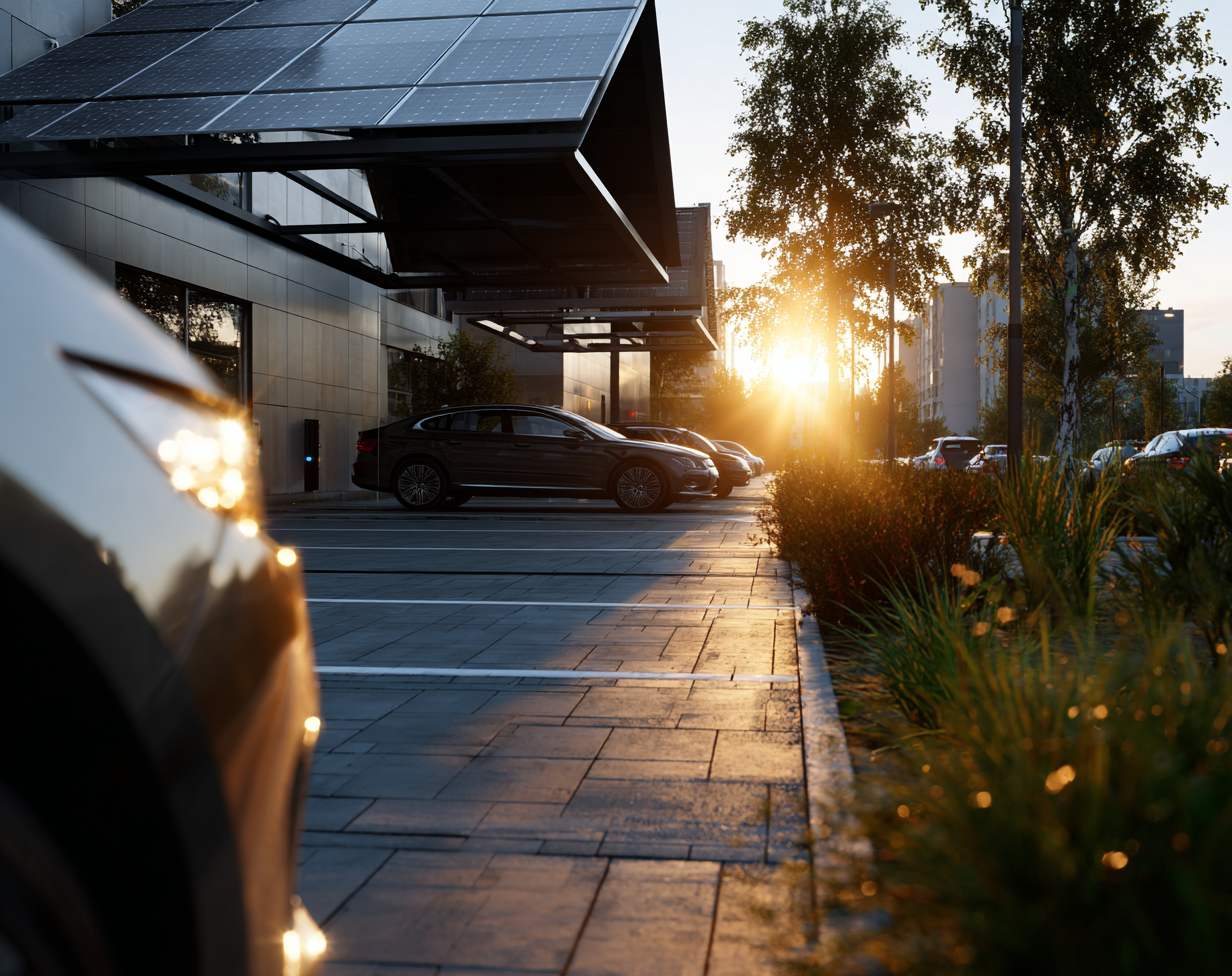 E-Autos läden mit eigenem Solarstrom