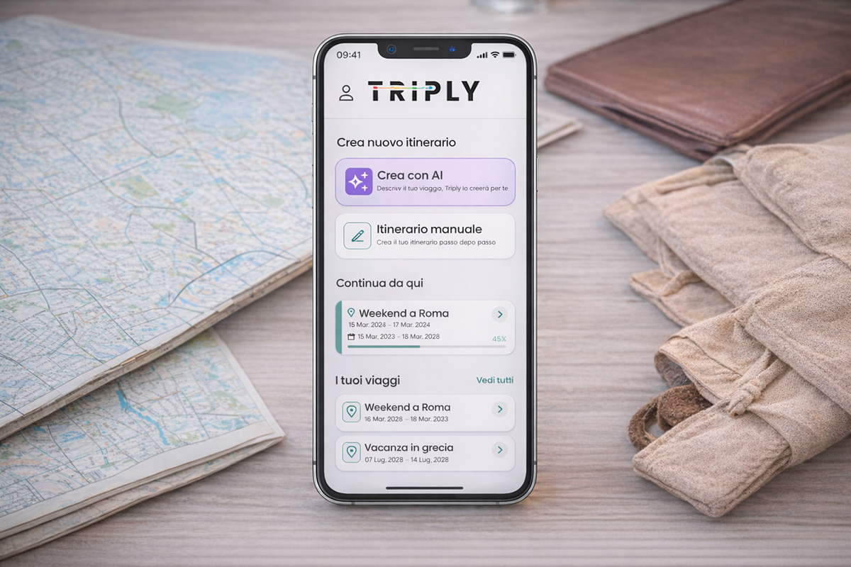Pianifica il viaggio con Triply