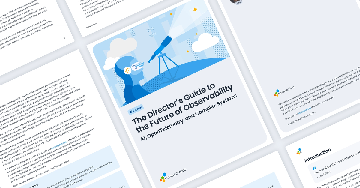 The Director's Guide to the Future of Observability