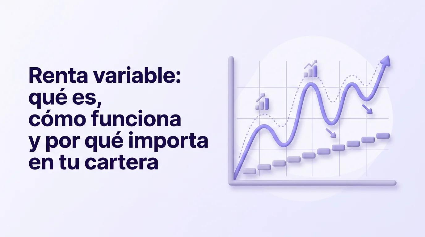Renta variable: qué es, cómo funciona y por qué importa en tu cartera