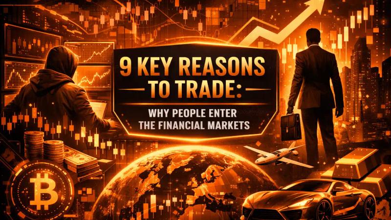 9 Key Reasons to Trade: Why People Enter the Financial Markets