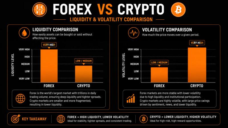 Forex vs Crypto: Which Market Has Better Risk-Adjusted Opportunities for Retail Traders?