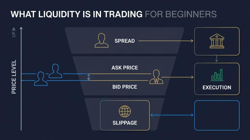 What is liquidity in trading: spreads, slippage, and execution