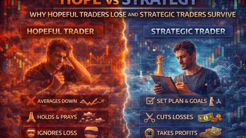 Hope vs Strategy: Why Hopeful Traders Lose and Strategic Traders Survive