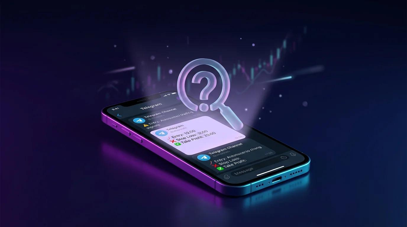 Canales de Telegram de trading: cómo evaluar señales antes de seguirlas