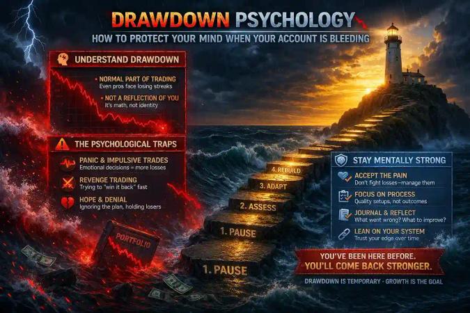 Drawdown Psychology: How to Protect Your Mind When Your Account Is Bleeding