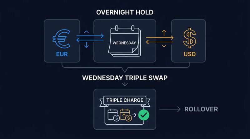 What is swap in forex: how overnight rollover charges work